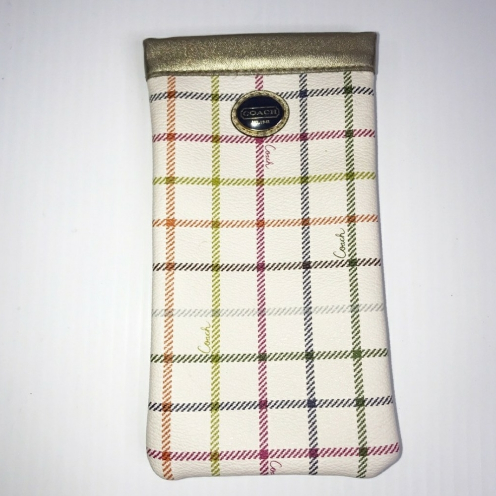Coach sunglass case